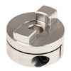 Oldham Clamp Style Couplings - 3 mm Size 15 15 mm - Aluminium