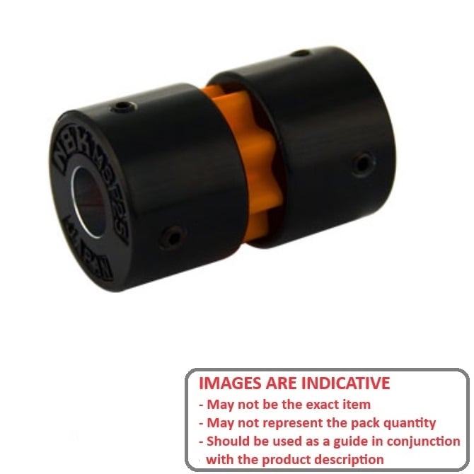 1086726 | CP-095-095-20-034-J-SPLN-X --- Spline Type Couplings - 9.525 mm x 9.525 mm x 20 mm