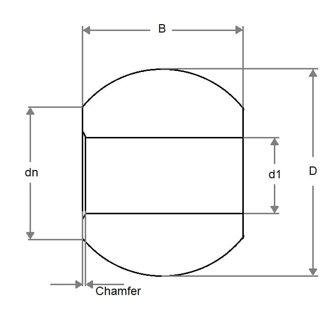 1156334 | BLB-04286-02500-SUJ --- Balls - 42.863 mm x 25 mm x 31 mm