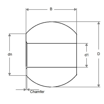 Bille en Acier 12,7 mm - Acier Chromé Alésé SAE52100 - Polie - MBA (Pack de 1)