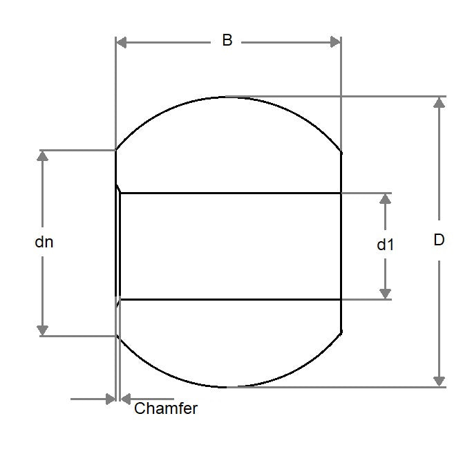 Bille en Acier 11,112 mm - Acier Chromé Alésé SAE52100 - Poli - MBA (Pack de 1)