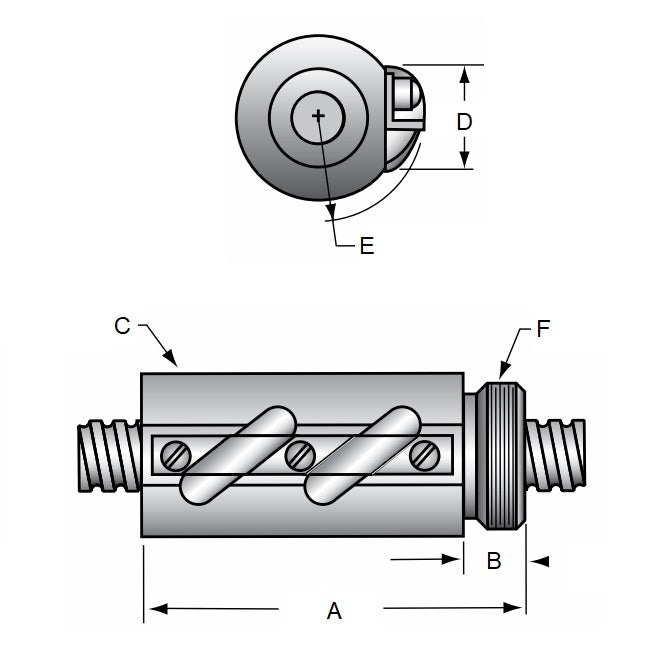 1134273 | AR-351RS (Each) --- Ball Circle Diameter 25.4 - 6.35 - 76.2
