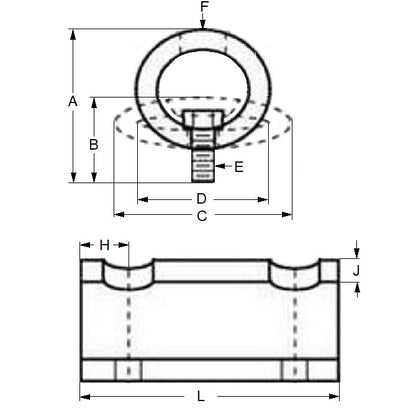 Pare-chocs radial 152,4 x 700 x 67,82 mm - Tube - MBA (Pack de 1)