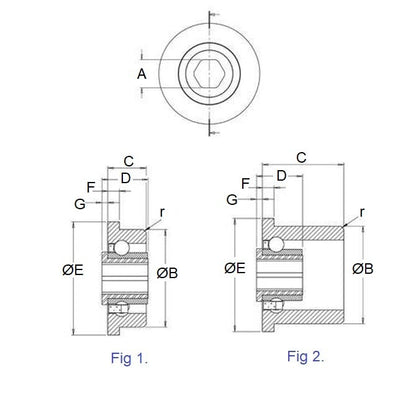 1117477 | CB-522-175H-18-PS (10 Pcs) --- Bearings - 17.46 mm x 52.22 mm x 17.78 mm