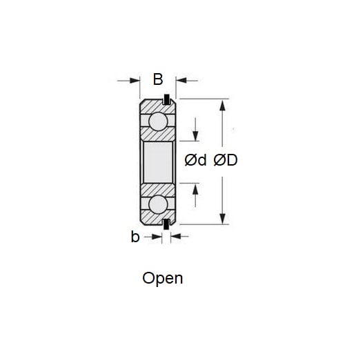 1187902 | 6020-NR-C3 --- Single Row Ball Bearings - 100 mm x 150 mm x 24 mm