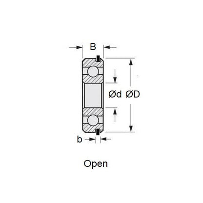 1187902 | 6020-NR-C3 --- Single Row Ball Bearings - 100 mm x 150 mm x 24 mm