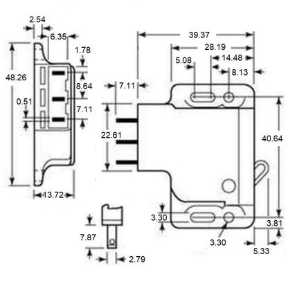 1038808 | SC-4383RS (10 Pcs) --- Catches - 1.33 - -