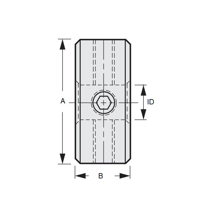 1077857 | CGW-0794-SCC-3 --- Clamps - 7.938 mm x 6.35 mm x 6.35 mm