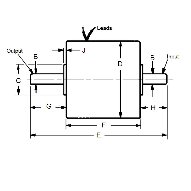 1199696 | CMP24-0793-0572-112 (Each) --- Magnetic Particle 24VDC Clutches - 138 to 5765 g.cm 7.93x111.76 mm