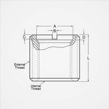 1046411 | EZL-030-060-065-C --- Inserts Thread Repair - M3 (3x0.5mm) x 6.5 mm 6.000mm (M6 x 1)