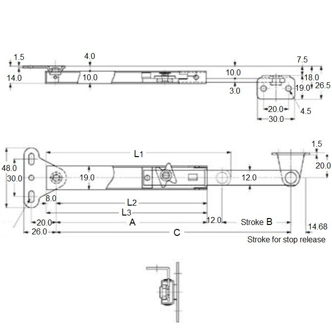 1200261 | SUG-525RS --- Lid - 148.03 mm x 120.98 mm x 128.98 mm