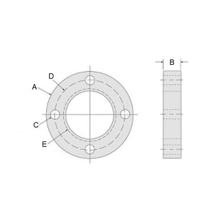 1036202 | AR103RS (Each) --- Nut Flanges Leadscrew - 1-18 - 25.4mm - 66.04x13.462 mm For Acme Nuts