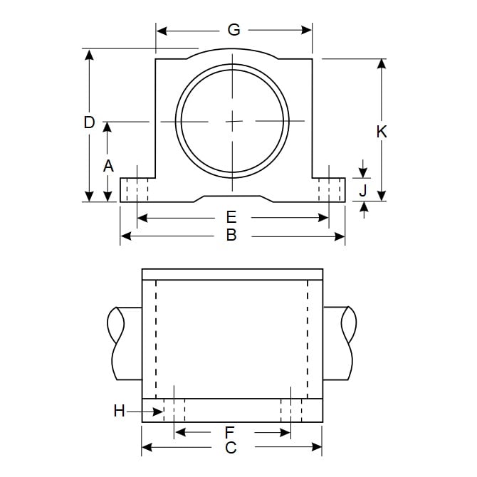 1087324 | PBC-100RS --- Housings - 9.525 mm x 12.7 mm x 44.45 mm