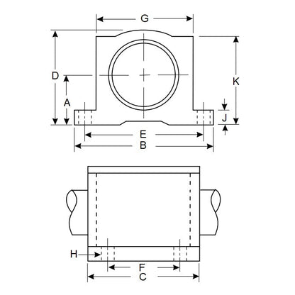 1087324 | PBC-100RS --- Housings - 9.525 mm x 12.7 mm x 44.45 mm