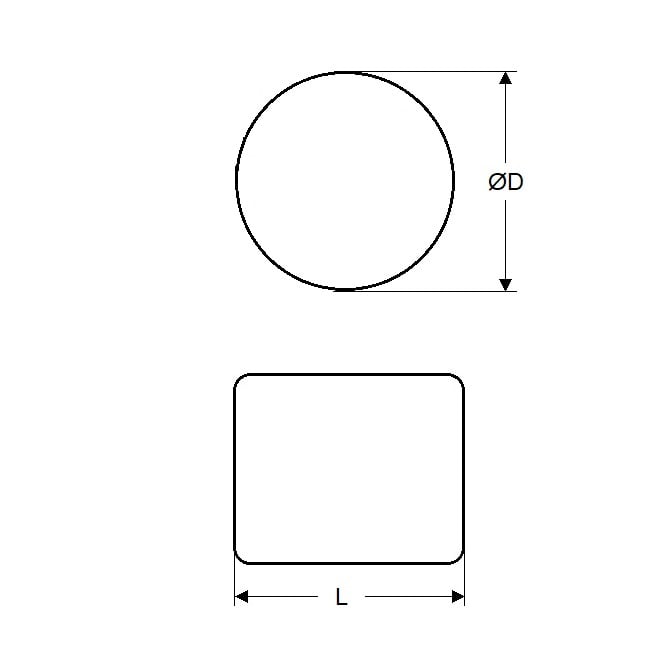 1084945 | HXNH8-2 --- Magnets - 8 mm x  - x 2 mm