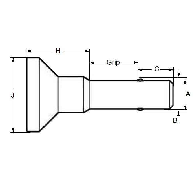 1104772 | BLP-127-0889-MRE-S4 --- Ball Lock Pins - 12.7 mm x 88.9 mm 304 Stainless Steel