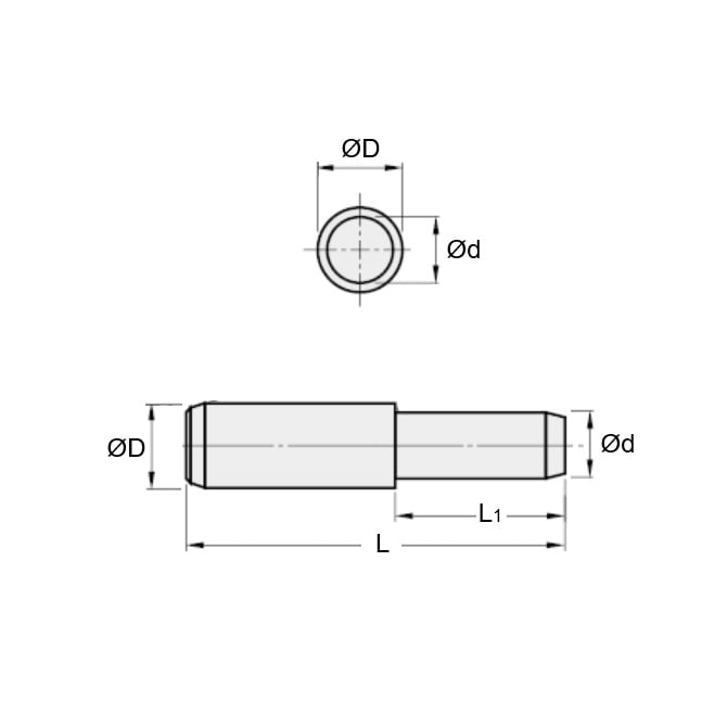 1106113 | DPS130-045-440-1 --- Pin - 13 mm x 45 mm x 45 mm