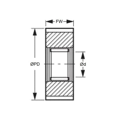 1041783 | ID-P020S-50-011-080BB-F-A-C --- Pulleys - S2M x 31.32 mm x 8 mm