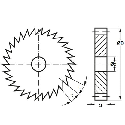 1042276 | RT-060-0400-060-100-H --- Ratchets Ratchets and Pawls - 2.094 CP x 60 x 40 mm