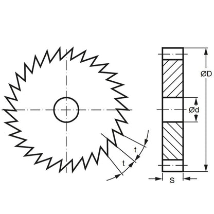 1042280 | RT-080-0533-060-120-H --- Ratchets - 2.094 CP x 80 x 53.3 mm