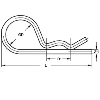 1065353 | RCL-050-096-Z (50 Pcs) --- R - 5 mm x 96 mm