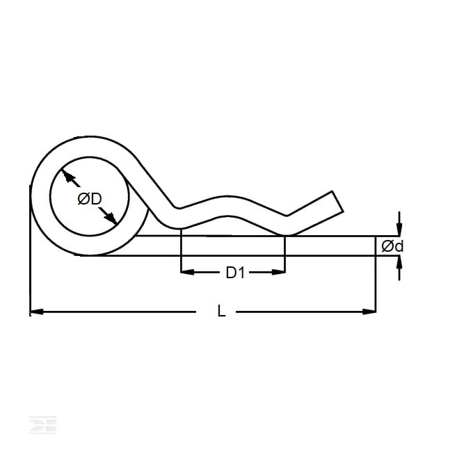 1044236 | RCL-025-049-ZD (100 Pcs) --- R - 2.5 mm x 49 mm