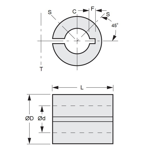 1102253 | RB-127-095-127-A --- Reducers - 12.7 mm x 9.53 mm x 12.7 mm