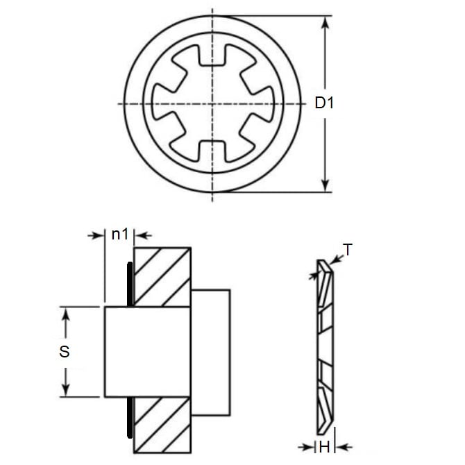 1134879 | RPO-253-255-SP15 (125 Pcs) --- Push - 25.35 mm x 25.45 mm x 31.75 mm