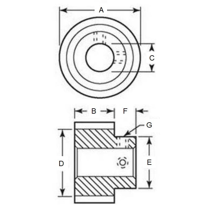 1155303 | RR1130RS --- Rollers - 41.28 mm x 12.7 mm x 9.55 mm