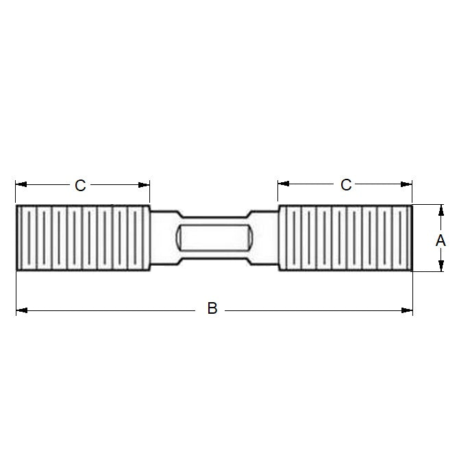 1088888 | SUS504RS --- Studs - 3/8-16 UNC (9.525mm) x 76.2 x 25.4