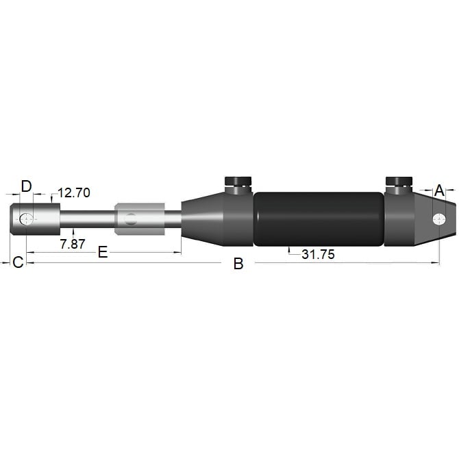 1188902 | ACE3400RS --- Shock - 101.6 mm x 31.75 mm x 350.77 mm