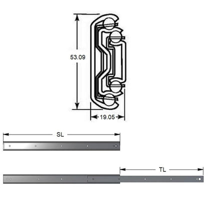 1220006 | AI-1920RS --- Slides - 508 mm x 508 mm x 110.676 kg