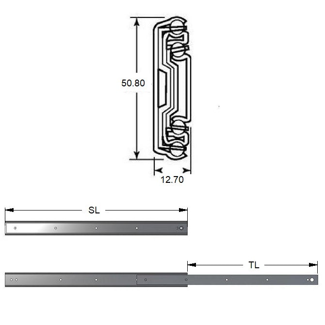 1220014 | AI-1620RS --- Slides - 508 mm x 533.4 mm x 65.771 kg