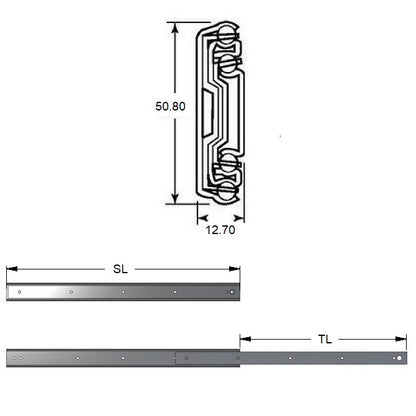 1220014 | AI-1620RS --- Slides - 508 mm x 533.4 mm x 65.771 kg