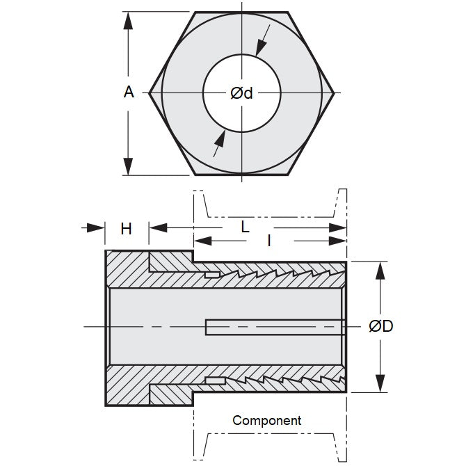 1118497 | SLV-K-120-180-200 (2 Pcs) --- Shaftloc-tm - 18 mm x 12 mm x 20 mm