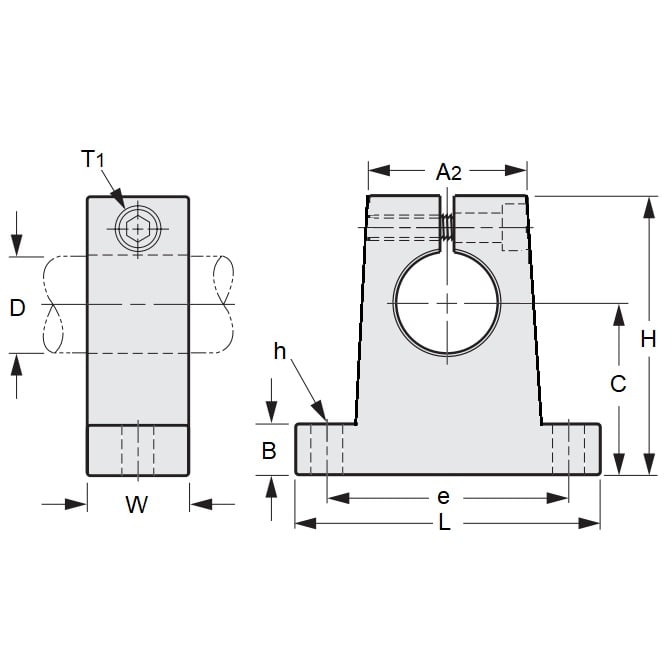 1115542 | SUPBA-16.00 (2 Pcs) --- Supports - 16 mm x 48 mm 44.000 / 27.000