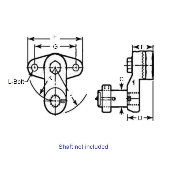 1136429 | IDC-62RS (Each) --- Drive Tensioner - 25.4x47.625x38.1 mm Adjustable Angle