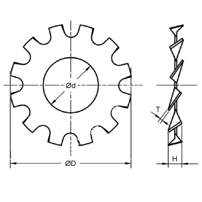 1046503 | W0030-LE-007-005-CZ (50 Pcs) --- Washers - 3 mm x 7.4 mm x 0.5 mm