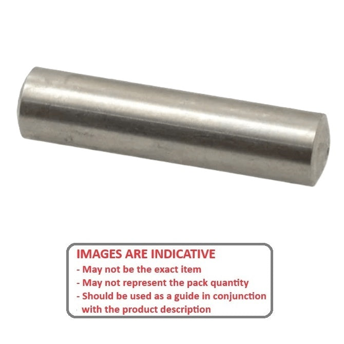 1045580 | DP030-014-C-3 (PK-50) --- Dowel Pins - 3x14x14.9 mm Standard - Carbon Steel Unhardened Pin