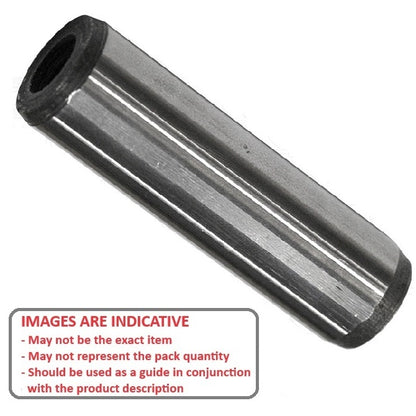 Goujon 9,525 x 19,05 mm - Extractible avec évent en acier au carbone - DIN7979D - NoCor (Pack de 5)