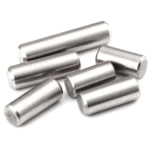 Dowel Pins - 4x8x8 mm - Stainless Steel 303/304 Similar to A2, 18-8 HRB80