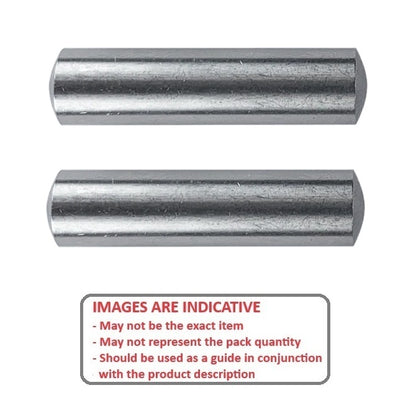 1042135 | DP025-010-304-3 (PK-1000) --- Dowel Pins - 2.5x10x10.8 mm Standard - Stainless Steel 304 Similar to A2, 18-8 HRB80 Pin