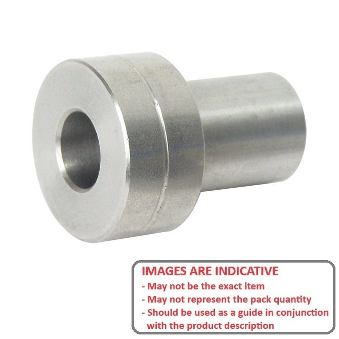 1035961 | DVAB1-ST-035-303 (Each) --- Adaptor Bushings Dual Vee - Bushing Size 1 - 14x6.22 mm - Stainless Steel 303 Similar to A2, 304, 18-8