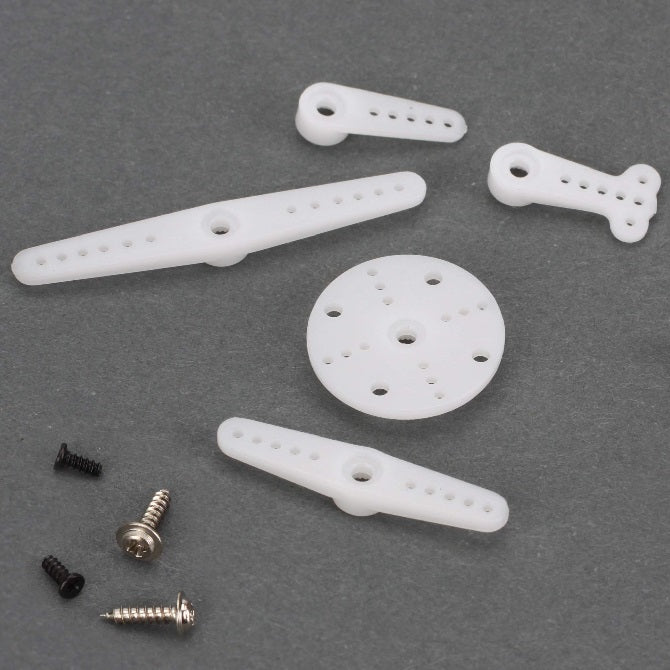 1225401 | EFLRSA100 (Set) --- E Flite Parts Hobby - Servo Arm Blade 400 and Blade CX3 Standard Arm, Fine Spline, Suit S0 Servo