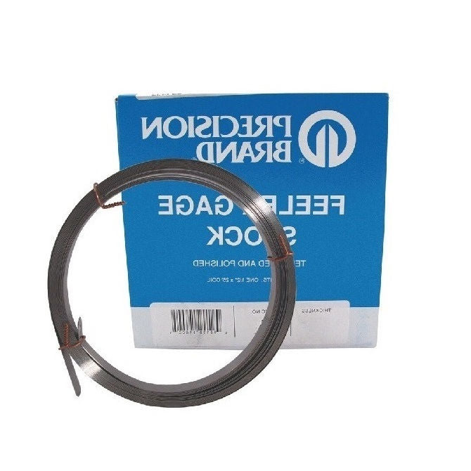 1002376 | PBH-25SSRS (Each) --- Stainless Feeler Gauge Stock - 0.635x12.7x7620 mm - Stainless Steel