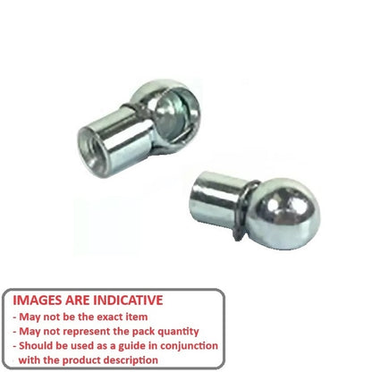 1066367 | GAS202RS --- End Fittings Gas Springs - M6 (6x1mm) Ball