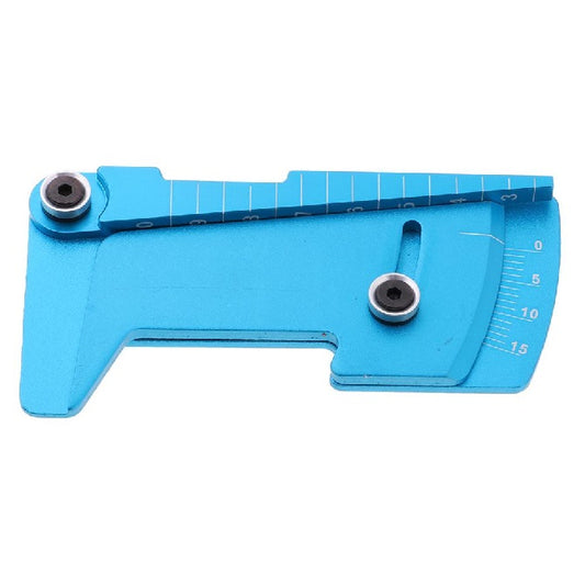 1230822 | TL-GAUGE-CAMB-BLU --- General Tools - Tyre Camber Gauge Blue Alloy Aluminium