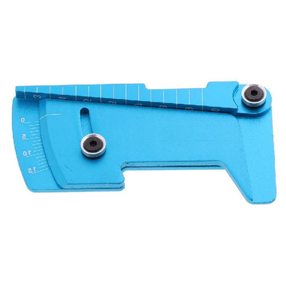 1234953 | TL-GAUGE-CAMB-BLU (Each) --- General Tools - Tyre Camber Gauge Blue - Alloy - Aluminium Gauge