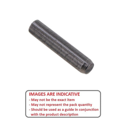 1046051 | GP3-0300-2600-BO (PK-500) --- Groove Pins - 3x26x3.2 mm - Black Oxide Steel Pin