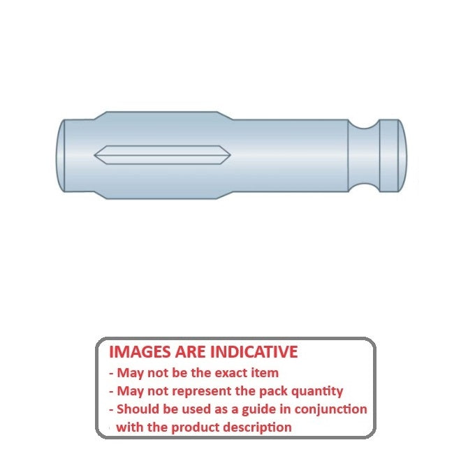 1047341 | GPG-0300-1600-BO (500 Pcs) --- Groove Pins - 3 mm x 16 mm x 3.2 mm